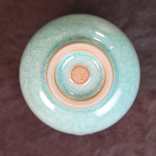 【龙泉青瓷】叶小春冰裂捧杯 商品图2