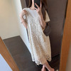 重磅推荐！2025慵懒气质镂空针织吊带连衣裙女两件套春夏新款！ 商品缩略图0