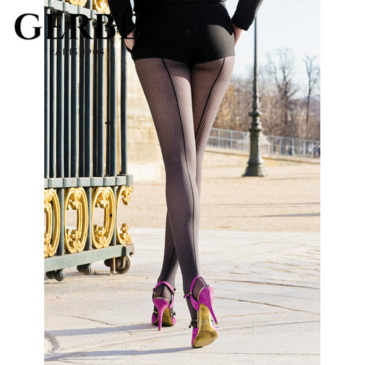 Gerbe格伯 法国原装进口女士连裤袜 时尚性感背线女丝袜YCTIC 29d 商品图0