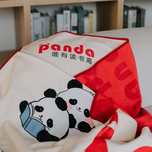 【多福毯】高克重锦狐绒面料 家居读书毯 办公室午睡毯 空调毯 商品图2