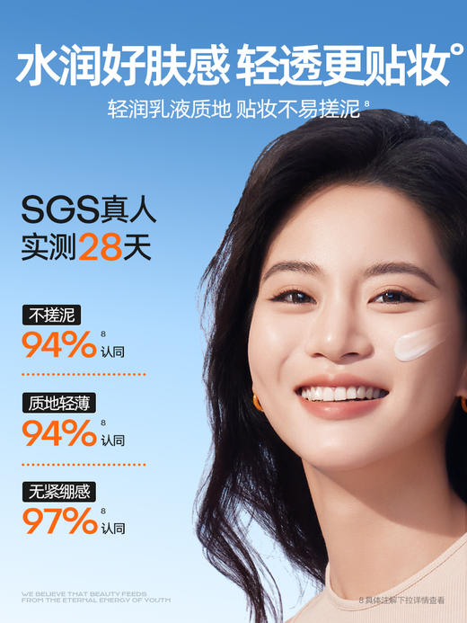  【高倍防晒经济实惠款 全身可用】【泰国新版】【MISTINE蜜丝婷防晒霜】SPF50+ 两三分钟就可以上后续的底妆 管身小巧轻便适合携带出门~湖州仓 商品图5