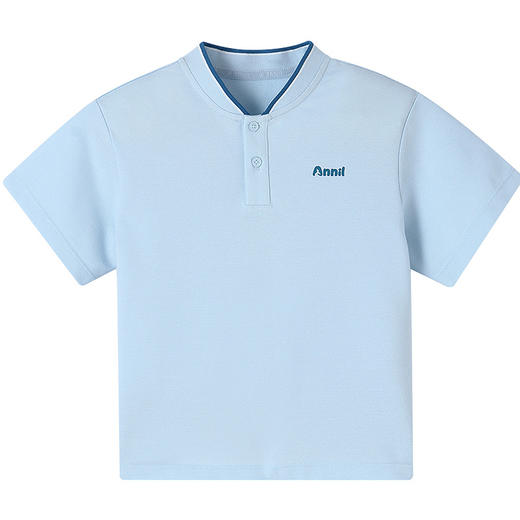 【实体店同款】男童短袖针织衫夏季新款安奈儿童装XB521620 商品图6