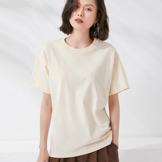 热卖中！3件69元！马卡龙T恤丨纯棉19色可选，舒适透气 男女同款 商品图4