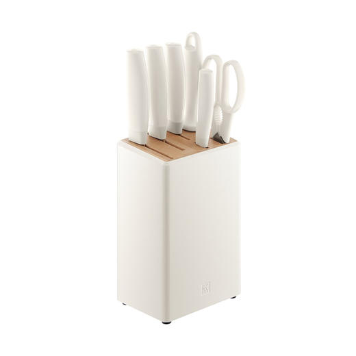 1032837 双立人NOW PRO钛金抗菌刀具奶油白7件套 商品图0