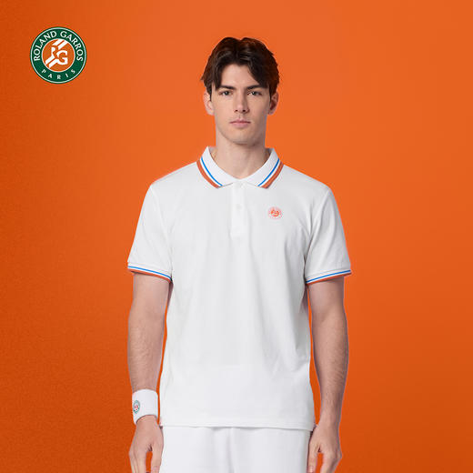 罗兰加洛斯法网网球polo衫短袖男夏季新款T恤运动网球服上衣 商品图3
