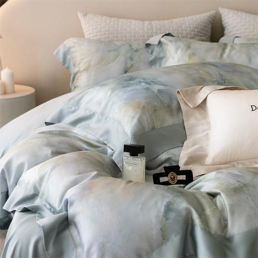 【特价329元/套起】【门店同款】60支进口奥地利兰精水光天丝四件套  丝滑凉感真丝般裸睡天丝套件 商品图4