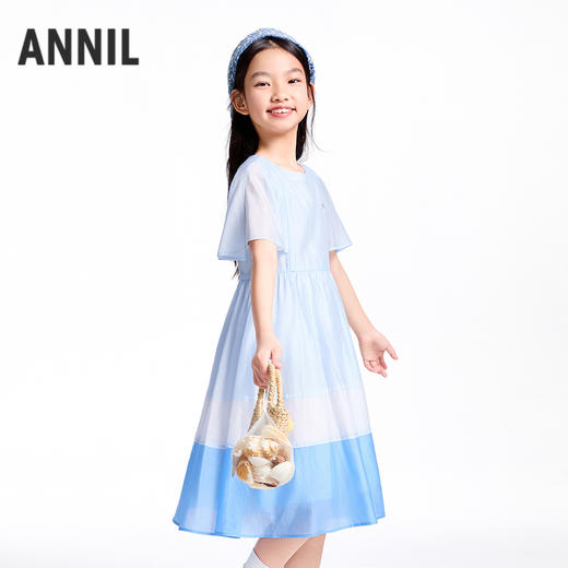 【实体店同款】女童短袖连衣裙夏季新款安奈儿童装AG523618 商品图2