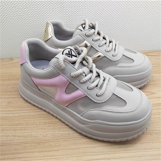 豪行夏季新款24230999运动休闲韩版低跟女鞋凉鞋网鞋 商品图1