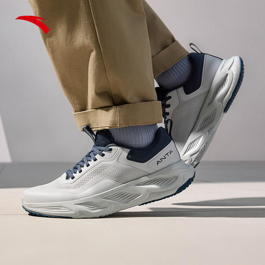 【40/43断码】安踏神行10丨轻便缓震男跑步训练鞋春季新款健身运动鞋112517718【库存有限，如无货将做退款，介意慎拍！】 商品图0