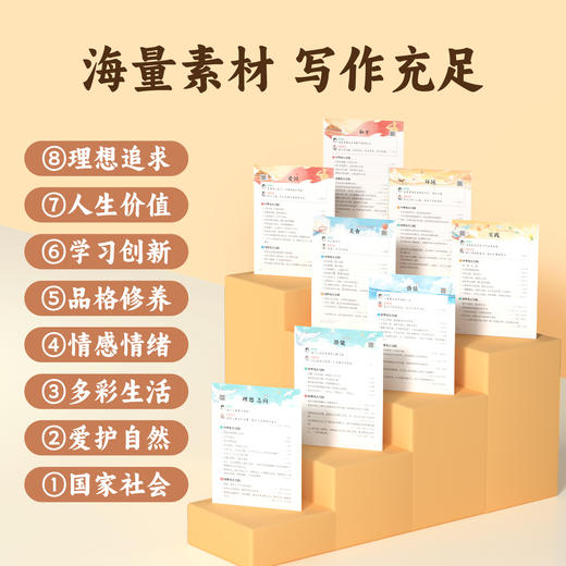 【斗半匠】小学生写进作文里的好词金句名人名言全套语文素材积累 商品图4