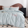 【多样屋专柜】多样屋花汐/粉-贡缎全棉四件套新款床上用品床单被套 商品缩略图7