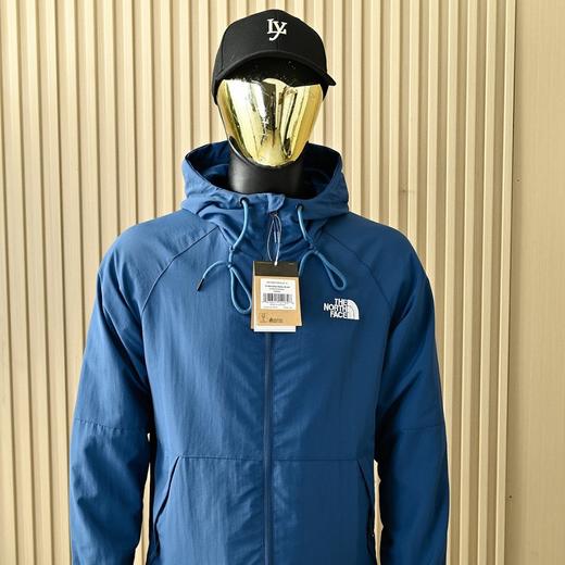 男女同款轻薄小北春夏经典款拼接纯色连帽冲 夹克外套 商品图5