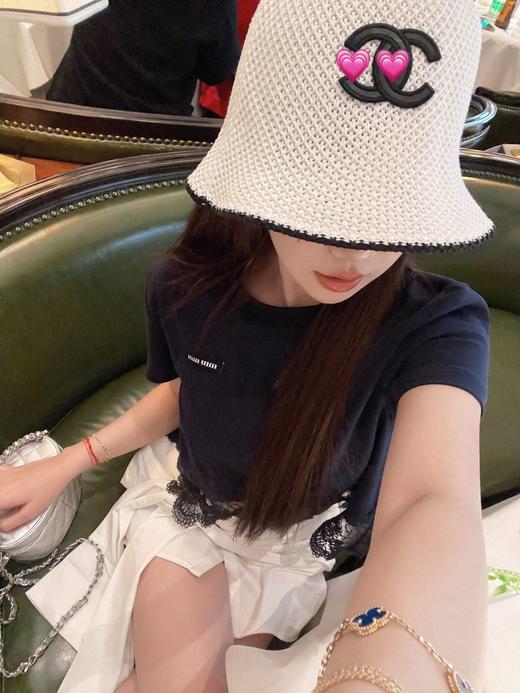 清仓捡漏 LINCHAOZHANG私服定制系列 小香风渔夫帽水桶帽显脸小P2025013K 商品图0