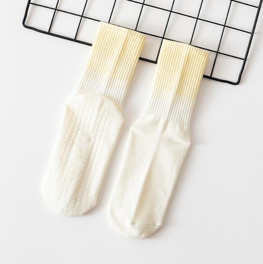 【现货秒发】壁虎瑜伽【2503WZ350】中筒精梳棉防滑瑜伽袜 商品图3