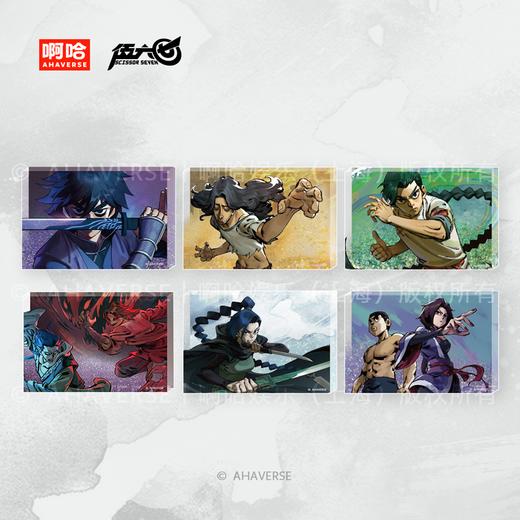 伍六七动画 官方周边 OP系列 S5 方形徽章亚克力摆件亚克力色纸鼠标垫 商品图1