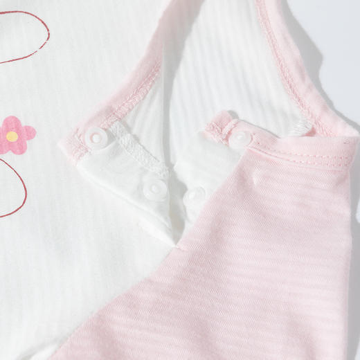 贝贝怡短袖连体衣（2件装）ZB2EL018 商品图8