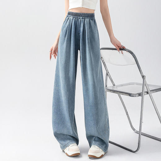 馥迦舒适透气天丝牛仔裤 商品图5