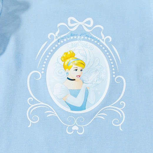 迪士尼宝宝迪士尼宝宝女童短袖T恤上衣舒适休闲透气儿童卡通T恤夏季新款 商品图7