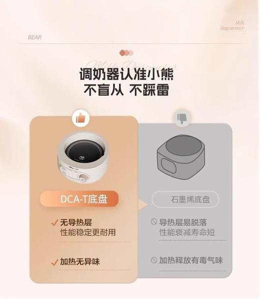 小熊玻璃恒温水壶婴儿智能泡奶保温家用调奶器宝宝专用烧水神器 商品图6