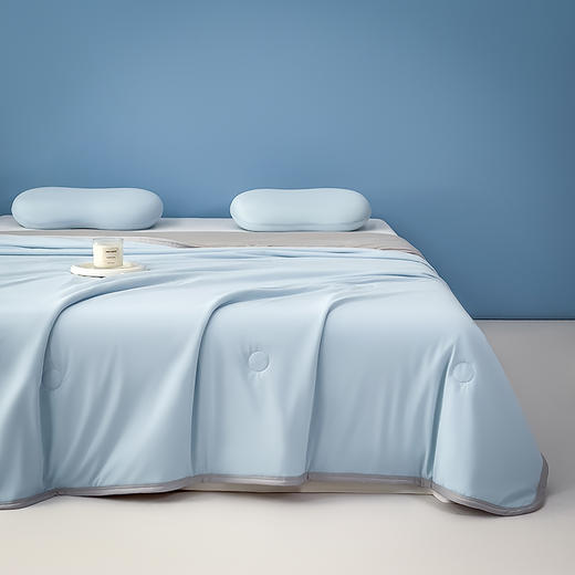 【冰凉凉，超舒适】【A类品质，丝滑裸感】冰丝夏凉被凉感丝夏季A类母婴级空调被薄款单双人冰淇淋被子100% 商品图2