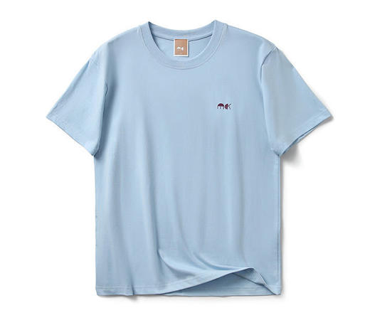 2025重磅水洗全棉T恤！双纱柔软吸湿宽松纯色廓形圆领短袖T恤半袖百搭打底！ 商品图8