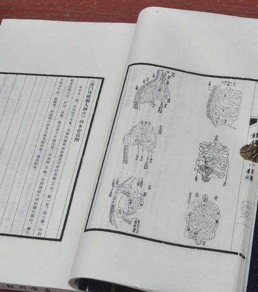 《黄帝内经》，线装一函，全六册，开本：175*285mm，489个筒子页，扬州文津阁古籍印务有限公司印制，万卷图书公司2011年二版三印，定价720，售价：248元，品相95成。 商品图6