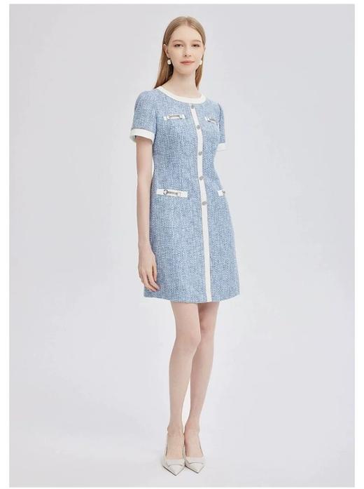 M1L1马天奴花纱小香风连衣裙MRS123DRB0 商品图3