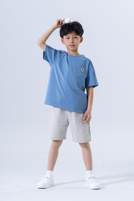 连绵·儿童A类纯色T恤 商品图13