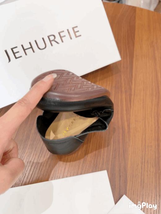 JEHURFIE/纪华菲  巨软～一脚蹬国风软底软面妈妈鞋AB25209 商品图2