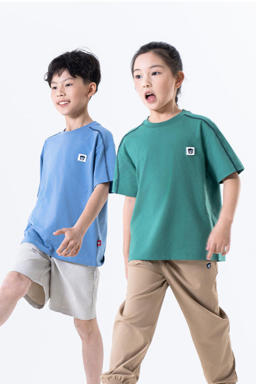 连绵·儿童A类纯色T恤 商品图10