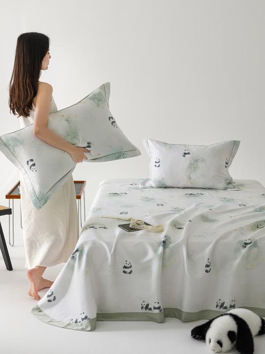 【可机洗】天丝软凉席三件套 凉感竹纤维席床单柔软丝滑莱赛尔天丝夏凉被 商品图10