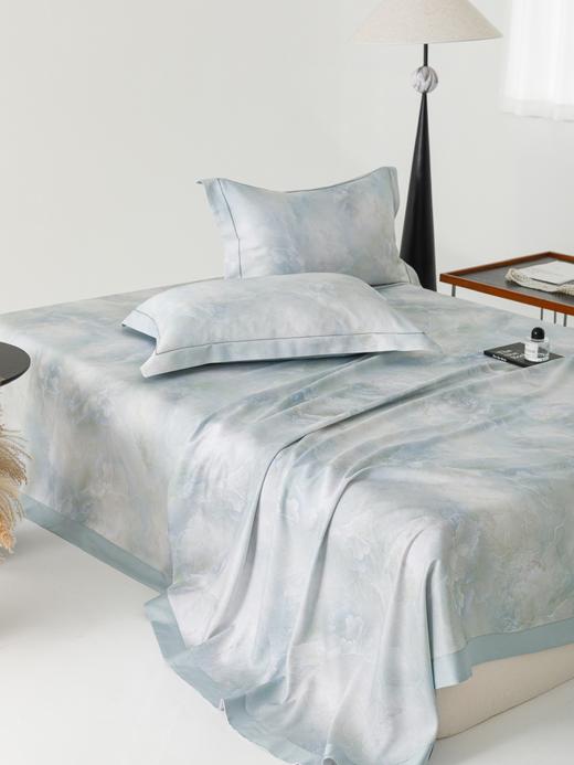 【可机洗】天丝软凉席三件套 凉感竹纤维席床单柔软丝滑莱赛尔天丝夏凉被 商品图3