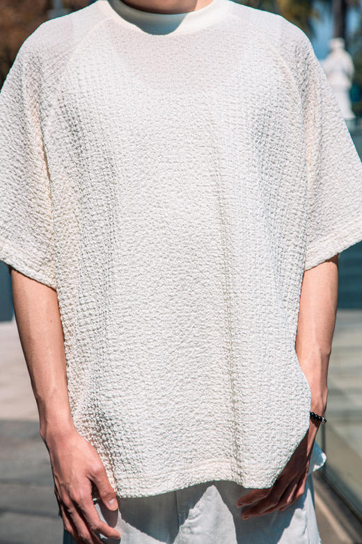 S512412283肌理轻薄短袖T恤 商品图1