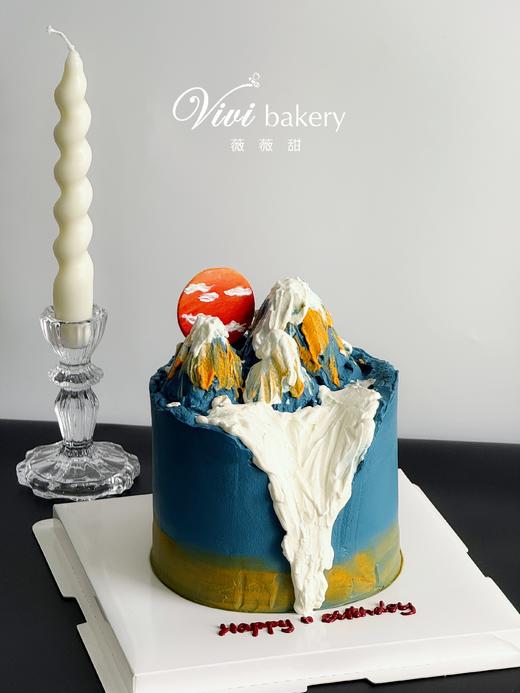 日照金山.冰川 | 薇薇甜 商品图0