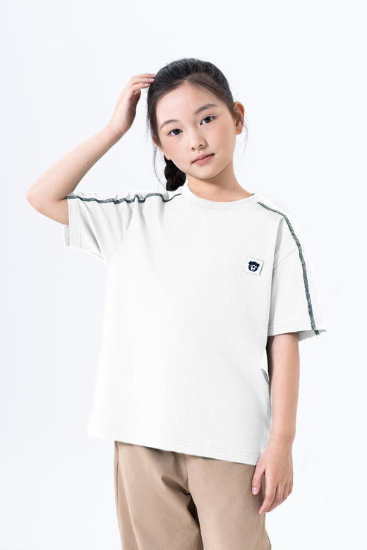 连绵·儿童A类纯色T恤 商品图1