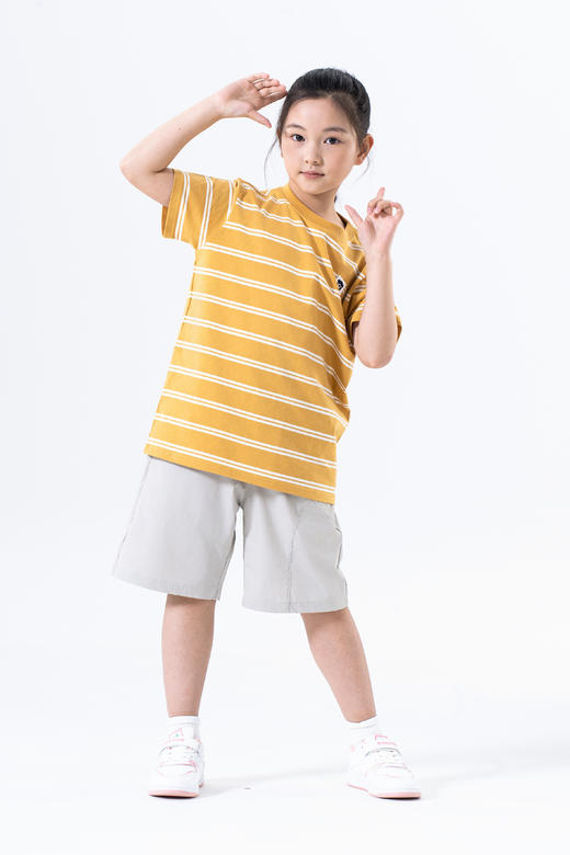 连绵·儿童A类条纹T恤 商品图4