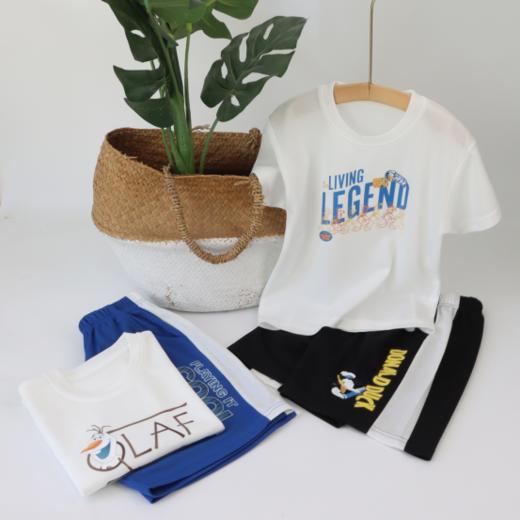 ❤️【品牌直发】37℃高温预警！迪士尼速干套装 |💰 39.9 元抢！ 🌻上衣 + 短裤 CP，三伏天自带降温🌞 ✅ 双向蜂窝网眼，✨立体透气孔，清凉在线 商品图4