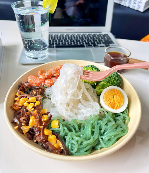 皇饿吗&食光说轻拌食来啦！！39.9到手3包！！打工人减脂期囤到停不下来的轻拌食！！低卡高纤维 商品图4