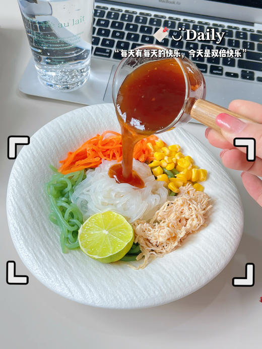 皇饿吗&食光说轻拌食来啦！！39.9到手3包！！打工人减脂期囤到停不下来的轻拌食！！低卡高纤维 商品图8