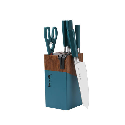 张小泉 不正·典雅绿系列刀具六件套D31500100 商品图0