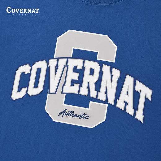 【限时秒杀】Covernat短袖T恤Big College C珠串上衣短袖潮CO2302ST05 商品图11