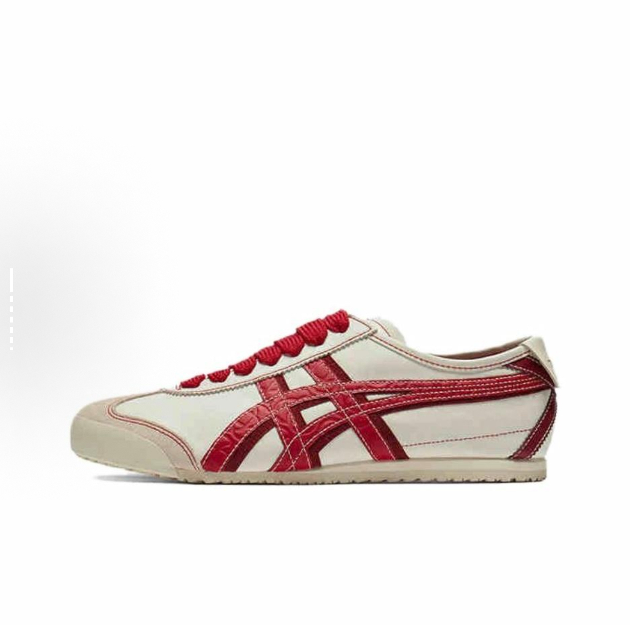 纯原版本!! Onitsuka Tiger鬼塚虎 MEXICO 66 蛇年限定 春夏元气满满 这一抹红真的太绝了 舒适感和颜值都满满的诚意🔥