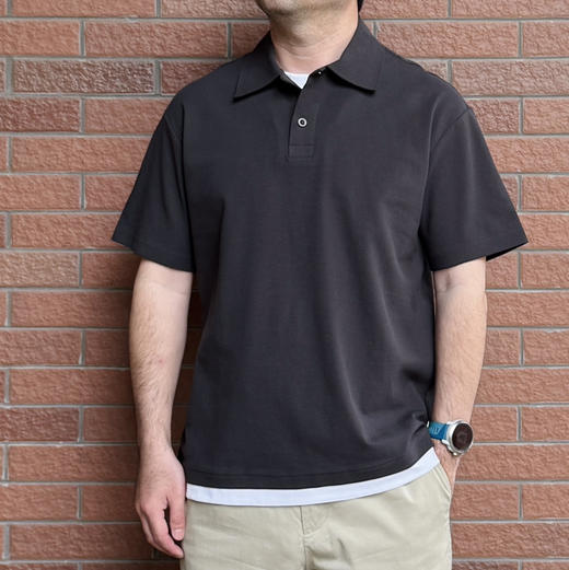高品质男款~精梳棉假两件Polo领短袖T恤【包邮+三天无理由退huan】 商品图4