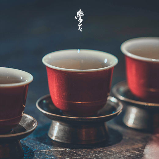 娜家民国小圆托 中式复古纯锡制品茗 商品图4