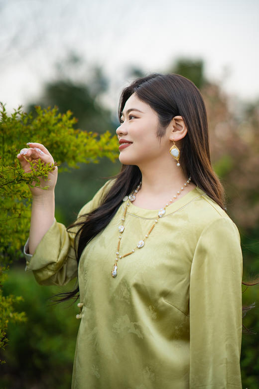 ✨【巴洛克珍珠饰品】精致设计款，项链、耳饰（耳钩款）天然巴洛克项链女淡水珍珠颈链夏，天然巴洛克、铜镀金材质，一周内发货 商品图4