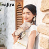 Safiya/索菲娅2025夏季轻便平底复古闪钻珍珠仙女休闲露趾拖鞋SFD2110380 商品缩略图7