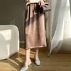 冰丝半身裙夏季新款女装暗花高腰气质显瘦短裙2025裙子女士服饰女 商品缩略图1