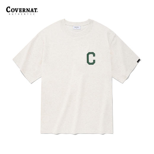 Covernat短袖t恤新品C标志字母休闲上衣CO2302ST12 商品图5
