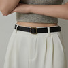 韩国棕色皮带真皮复古腰带女士新款百搭配牛仔裤装饰简约黑色牛皮 商品缩略图0
