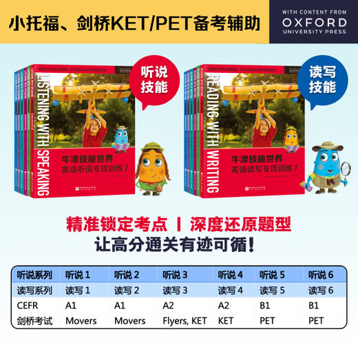 牛津技能世界.英语听说读写专项训练（全12册）/牛津技能世界.英语读写专项训练（全6册）/牛津技能世界.英语听说专项训练（全6册） 商品图6